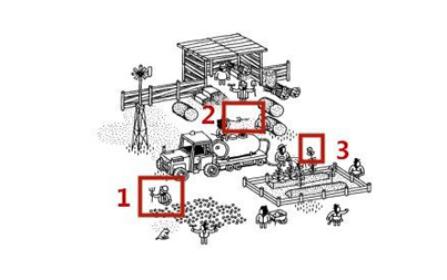 隐藏的家伙旱地第1关攻略