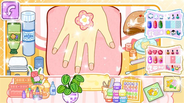 迷你小镇公主美甲新版