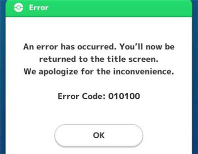 pokemon sleep错误代码 010100-宝可梦sleep如何修复错误代码 010100