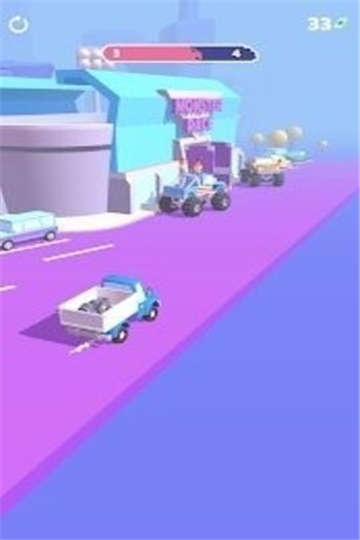 驾驶包裹车
