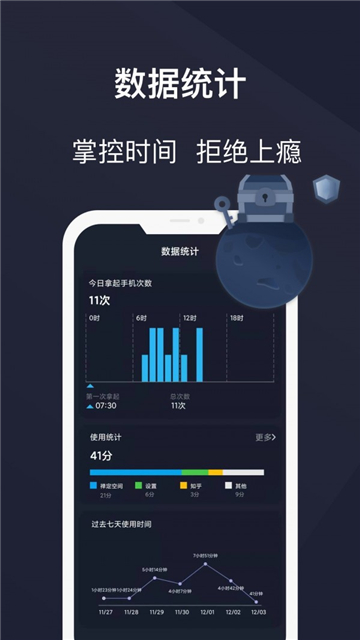 防沉迷锁机精灵app