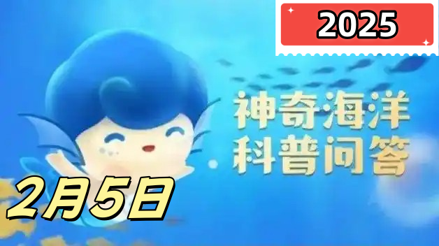 神奇海洋2月5日答案最新2025-红里子是以下哪种海洋生物的俗称