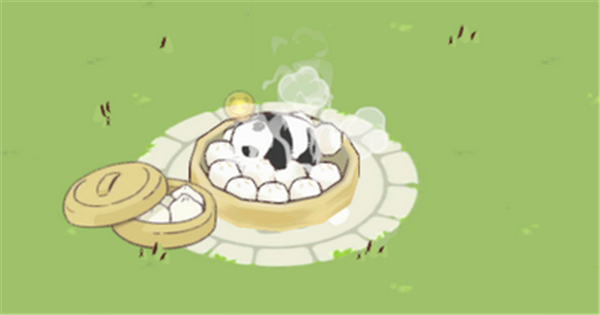 熊猫与竹林