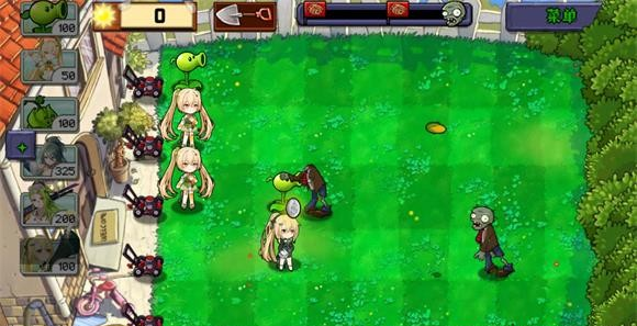 植物娘大战僵尸魅魔版