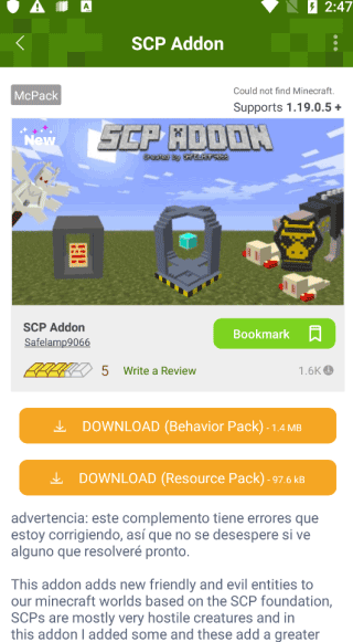 Addons1.21版