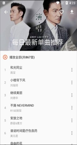 柚子音乐播放器