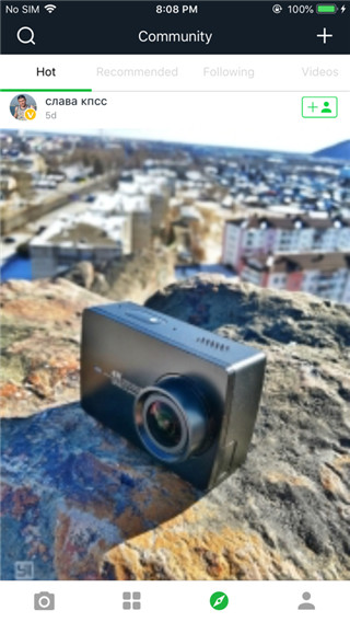 小蚁智能运动相机