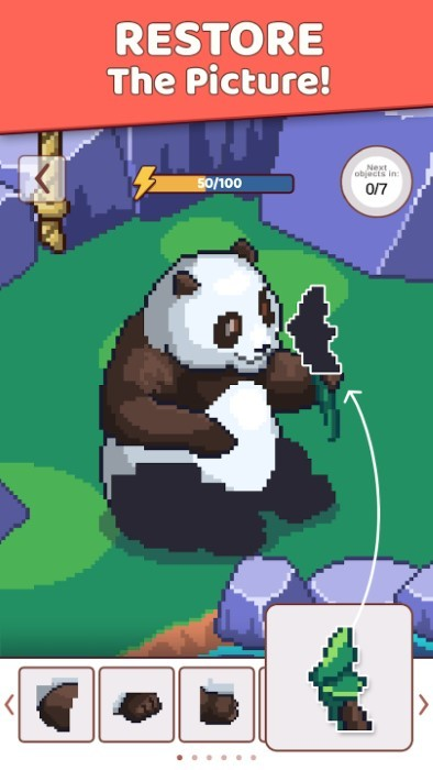 像素拼图创景