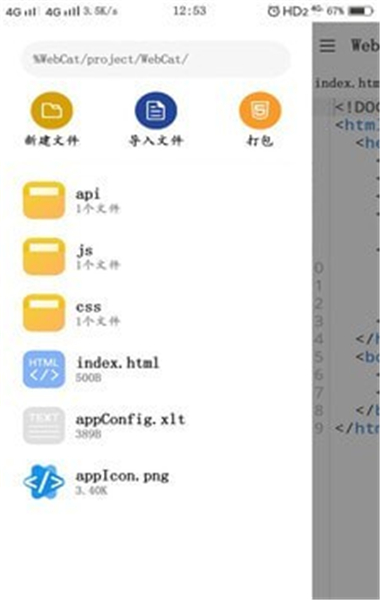 Webcat手机开发