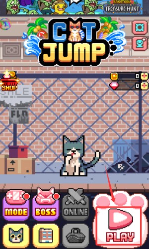 喵星人跳跃cat jump