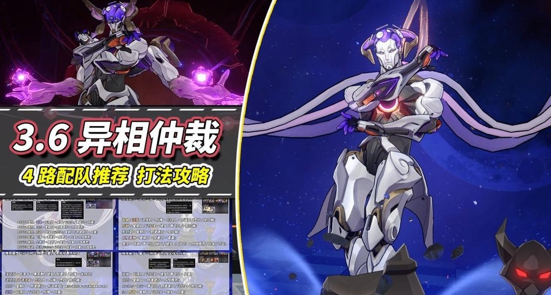 崩坏星穹铁道3.6版本异相仲裁规则解析与配队推荐-3.6异相仲裁怎么打