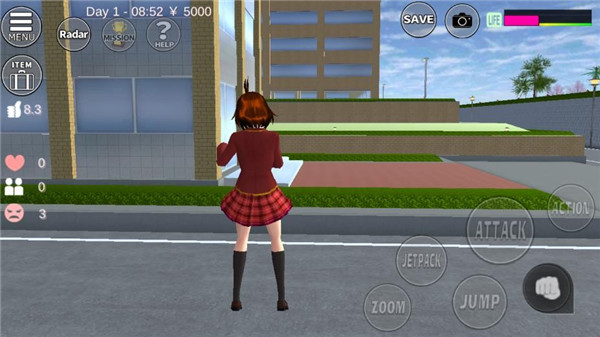 樱花校园1.039.76版本敞篷车