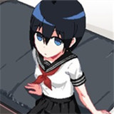 和妹妹两个人看家纸盒子