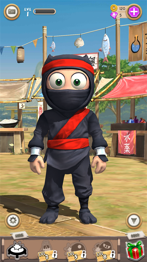 笨拙的忍者中文版游戏