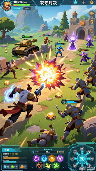 攻守对决