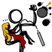 画线或失败画图过关游戏