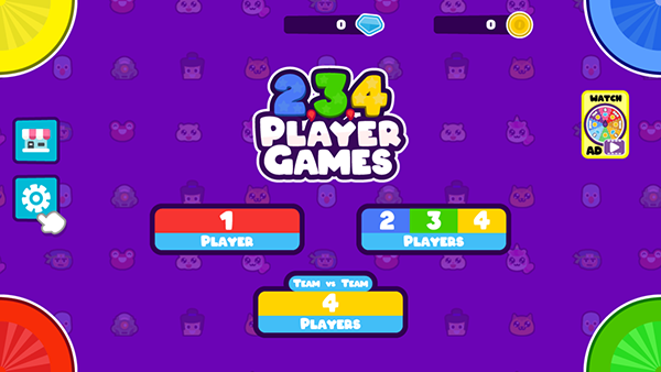 二三四人迷你小游戏