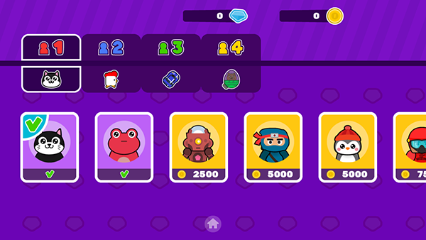 二三四人迷你小游戏