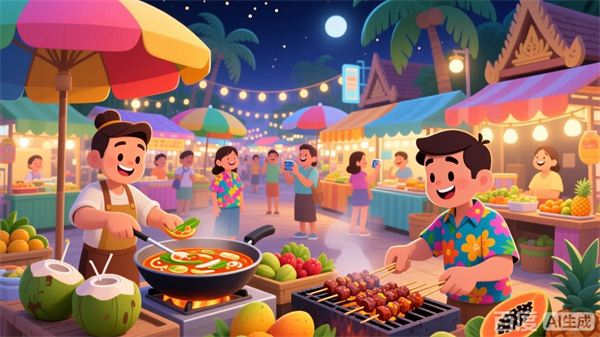方糖人夜市