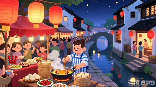 方糖人夜市