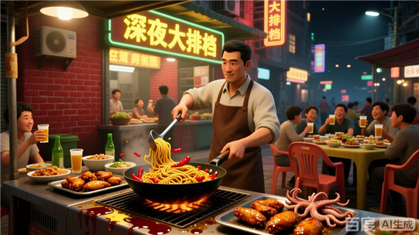 我家有个大排档