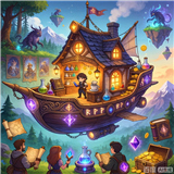 魔法飞船与咖啡屋