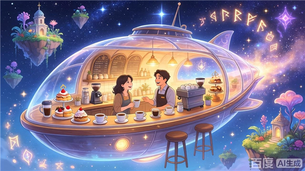 魔法飞船与咖啡屋