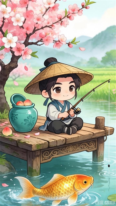 桃园摸摸鱼