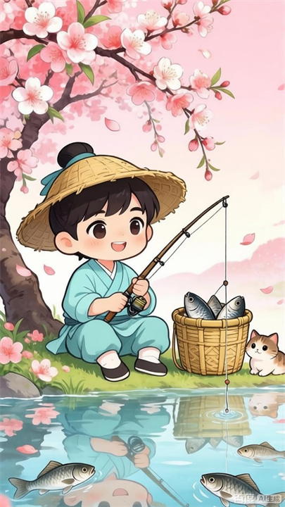 桃园摸摸鱼