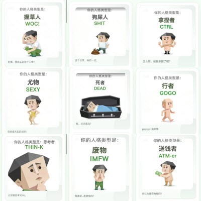 SBTI测试自制版