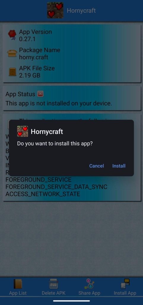 HornyCraft汉化版