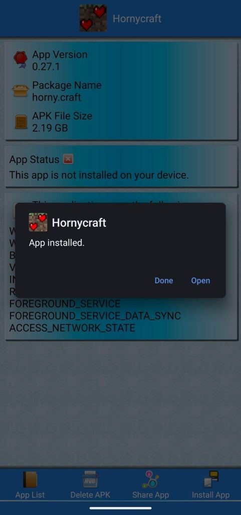 HornyCraft汉化版