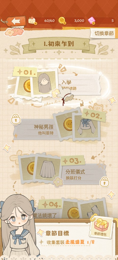 莉莉的冒险衣橱游戏