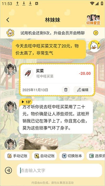 飞鸭AI记账说明图4